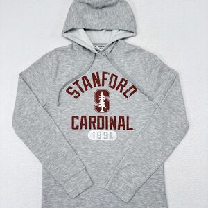Stanford Cardinal Hoodie‎ Sweatshirt Womens Size Small Gray Champion Pullover